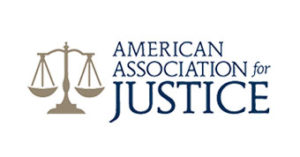 american association of justice logo